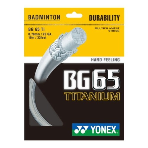 naciąg do badmintona yonex bg65 ti set