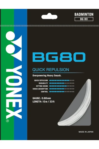 naciąg do badmintona Yonex BG80