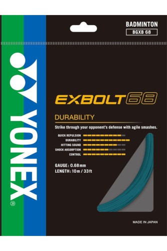naciąg do badmintona yonex exbolt 68 turkus